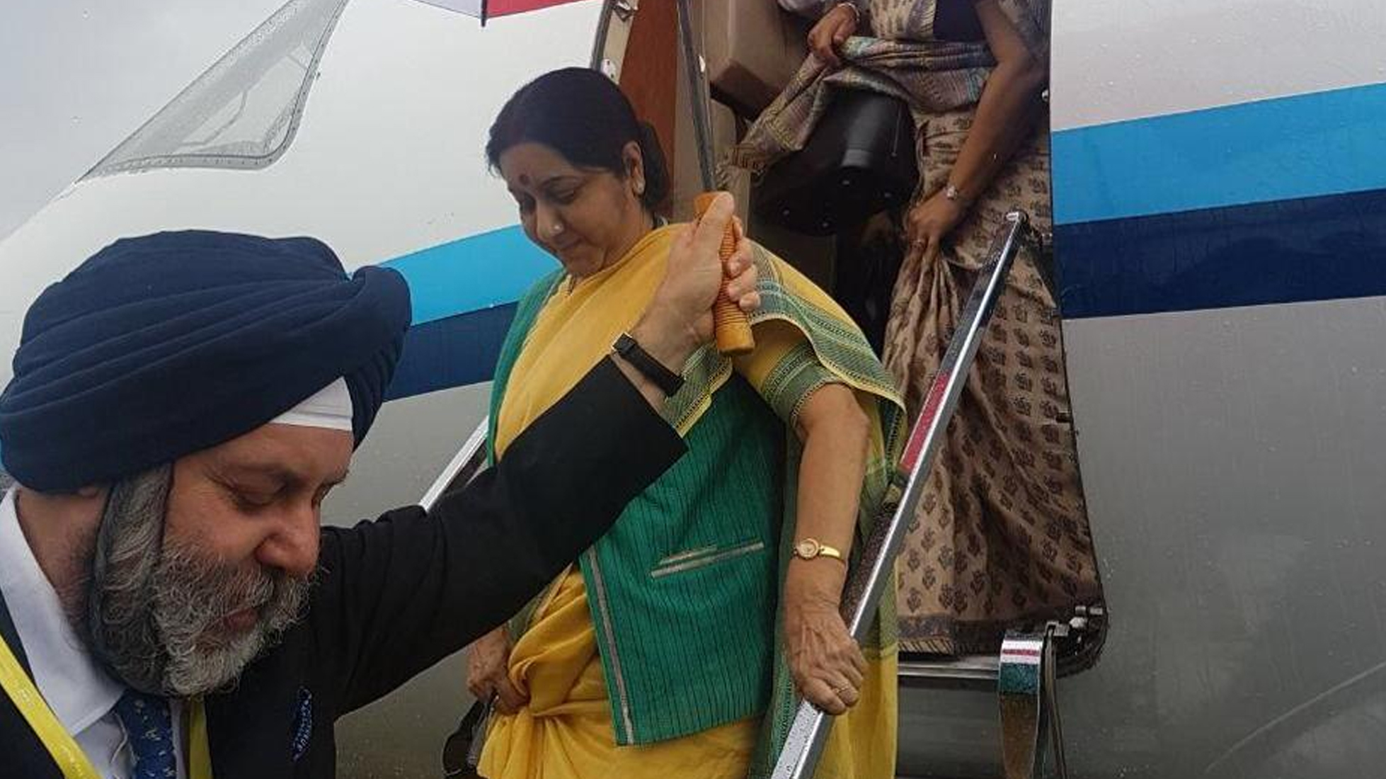 ಸುಶ್ಮಾ ಸ್ವರಾಜ್ ನೇಪಾಳಕ್ಕೆ 2 ದಿನಗಳ ಭೇಟಿ